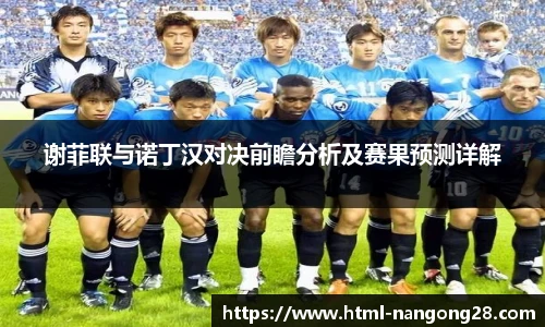 谢菲联与诺丁汉对决前瞻分析及赛果预测详解